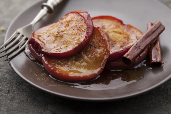 Cinnamon apples Stock Picture