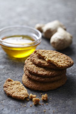 Zencefilli kurabiyeler