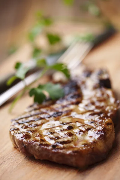 Grilovaný steak — Stock fotografie