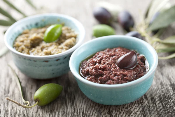 Olive paste — Stock Photo, Image