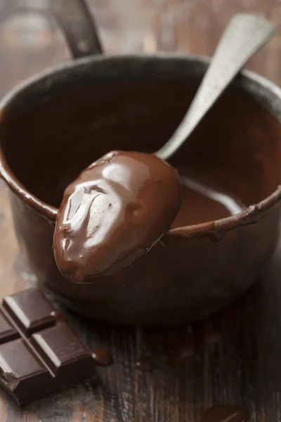 Bakken chocolade — Stockfoto