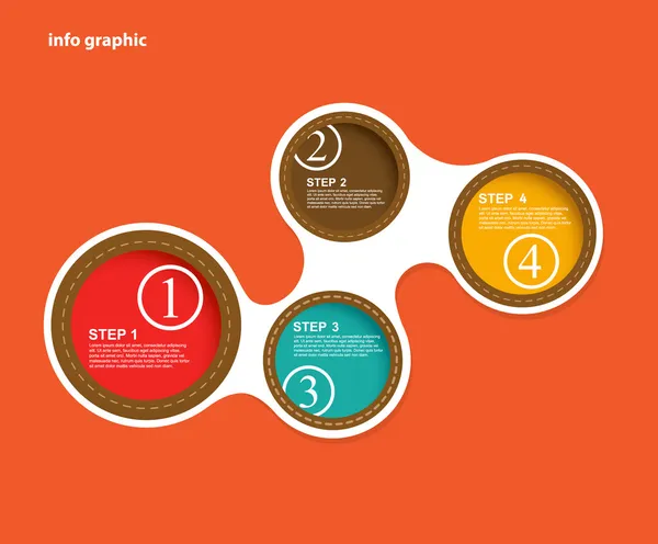 metin için yer bilgi grafik daireler.