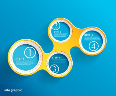 metin için yer bilgi grafik daireler.