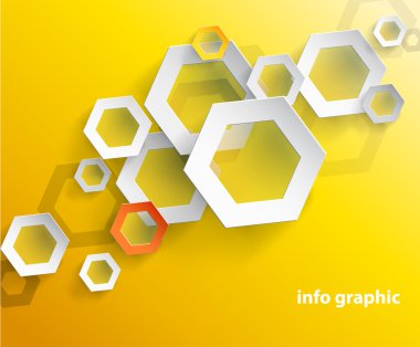 Metnin için yeri olan soyut turuncu arkaplan.