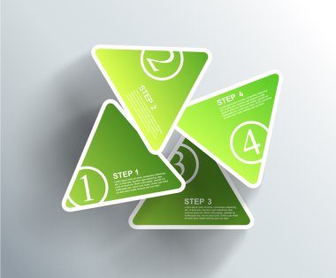 metniniz için 4 kart numaraları ve yer.