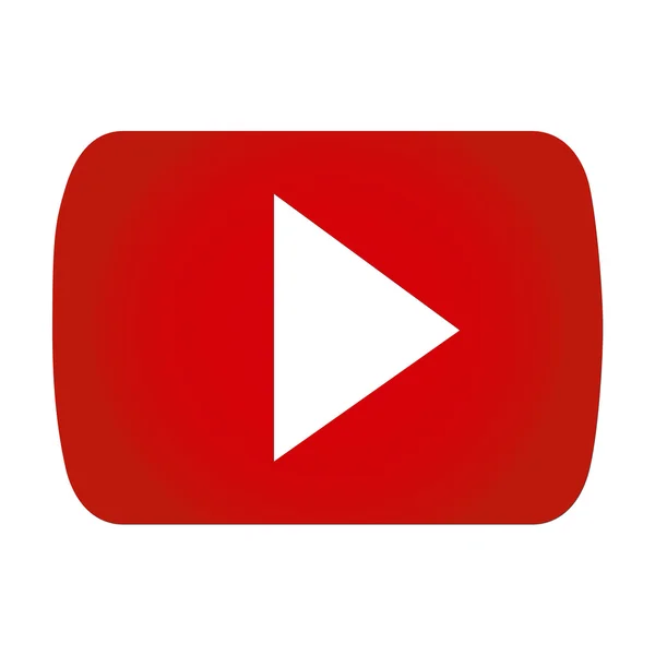 Moderne youtube-pictogram — Stockvector