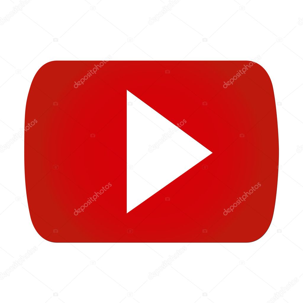 Modern Youtube Icon, last original design, png compatible