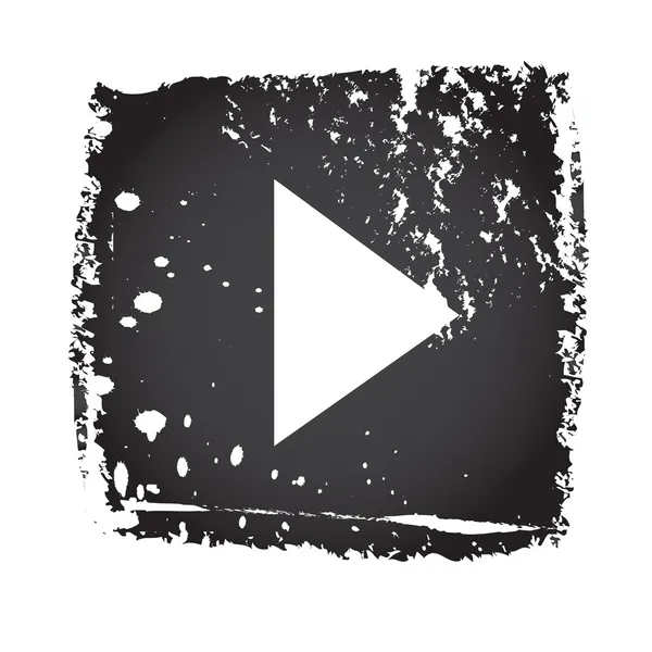 Старая икона YouTube — стоковый вектор