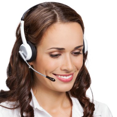 Telefon operatörü kulaklığı, izole