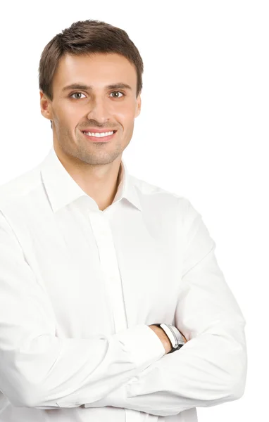 Businessman, isolated on white — Stock Photo, Image