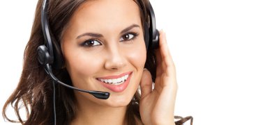 Telefon operatörü kulaklığı, izole