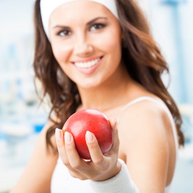 kadın fitness merkezi apple ile
