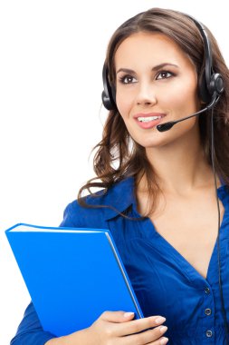 Telefon operatörü kulaklığı, izole