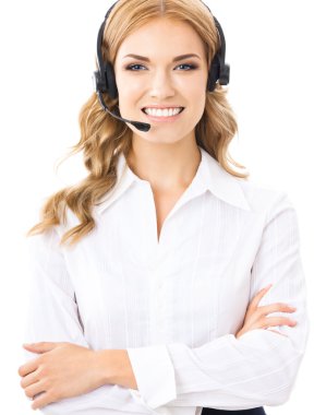 Telefon operatörü kulaklığı, izole