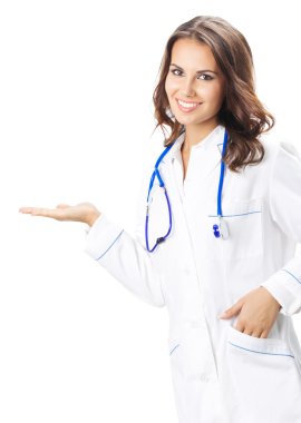 doktor yalıtılmış bir şeyler gösteriyor