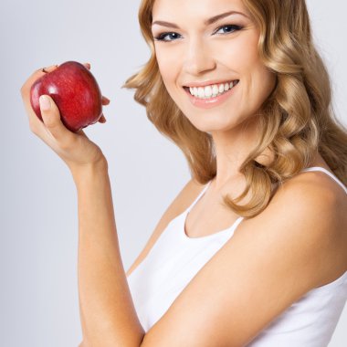apple, Grey kadınla