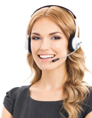 Telefon operatörü kulaklığı, izole 