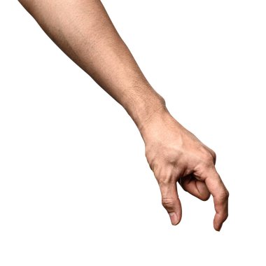 Bir şey gibi bir şişe tutan el kadar kapatın veya kırpma yoluyla izole üzerinde beyaz arka plan olabilir.