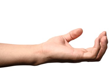 Bir şey gibi bir şişe tutan el kadar kapatın veya kırpma yoluyla izole üzerinde beyaz arka plan olabilir.