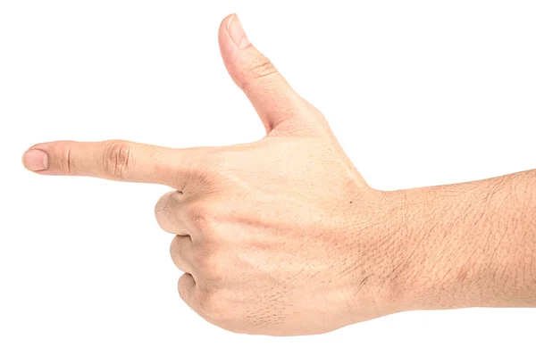 Εσωτερικη Χέρι Αγγίζει Τοποθετώντας Κάτι Απομονώνονται Λευκό Φόντο Διαδρομή Αποκοπής — Φωτογραφία Αρχείου