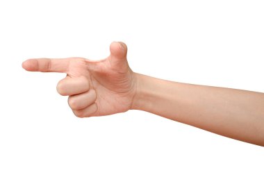 Bir şey gibi bir şişe tutan el kadar kapatın veya kırpma yoluyla izole üzerinde beyaz arka plan olabilir.