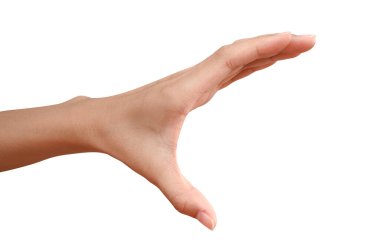 Bir şey gibi bir şişe tutan el kadar kapatın veya kırpma yoluyla izole üzerinde beyaz arka plan olabilir.