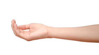 Bir şey gibi bir şişe tutan el kadar kapatın veya kırpma yoluyla izole üzerinde beyaz arka plan olabilir.