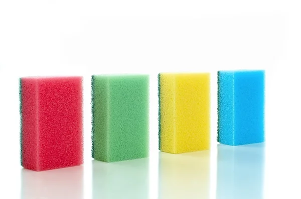 Colored sponges — Stock Photo, Image