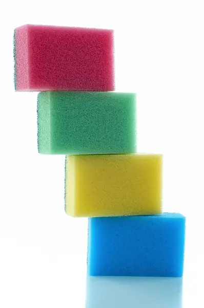 Colored sponges — Stock Photo, Image