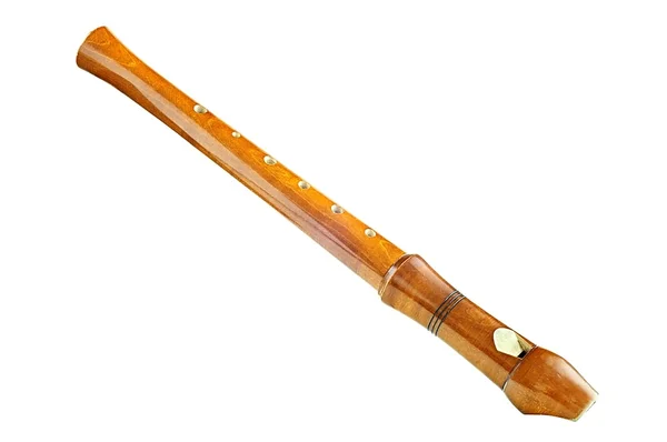 Wooden flute — Stock Photo, Image