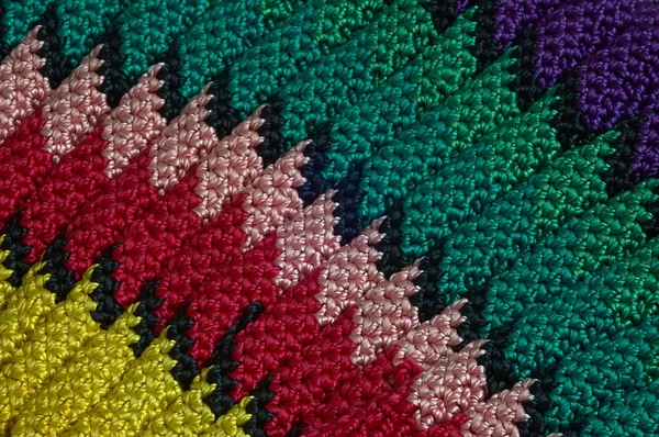Cobertores detalhe cor — Fotografia de Stock