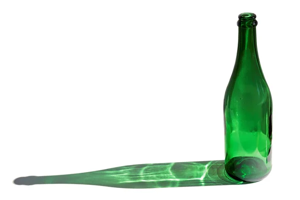 Bottle with shadow — Stock Photo, Image