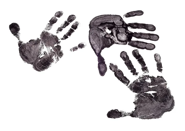 Imprint hands — Stock Photo, Image