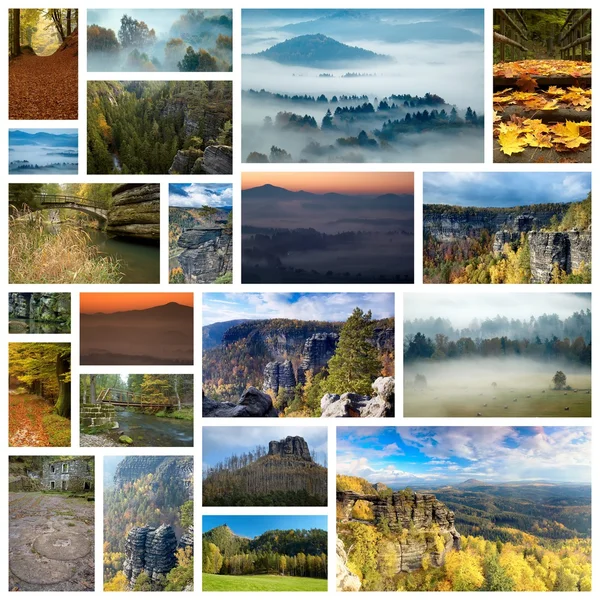 Böhmische Schweiz — Stockfoto