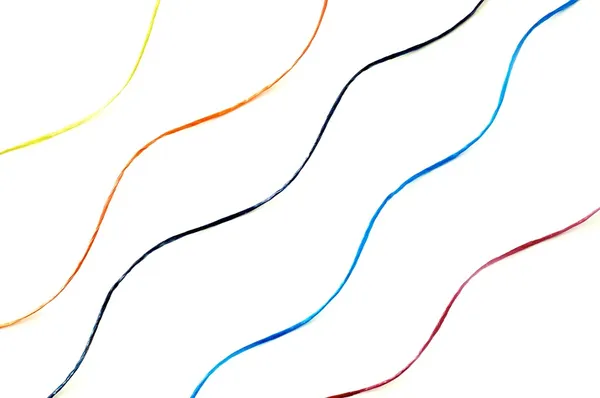 Color strings — Stock Photo, Image