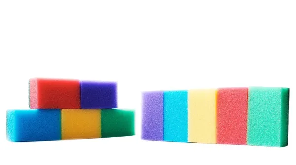 Colored sponges — Stock Photo, Image