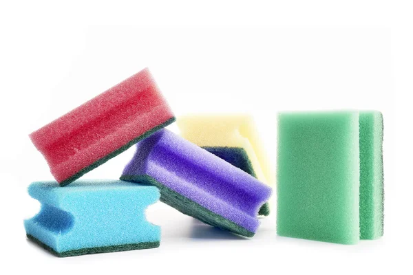 Colored sponges — Stock Photo, Image