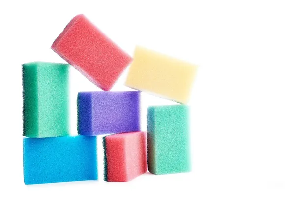 Colored sponges — Stock Photo, Image