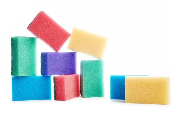 Colored sponges — Stock Photo, Image