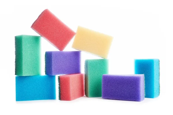 Colored sponges — Stock Photo, Image