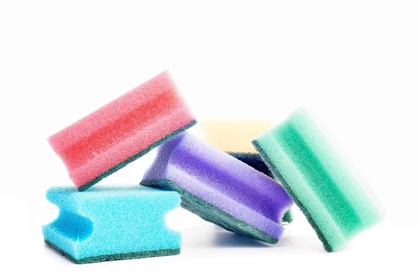 Colored sponges — Stock Photo, Image