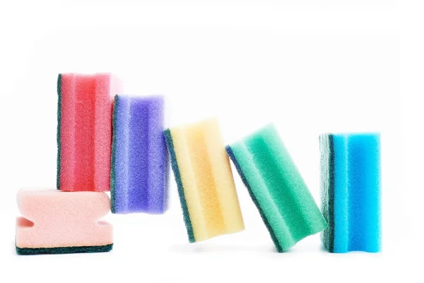 Colored sponges — Stock Photo, Image