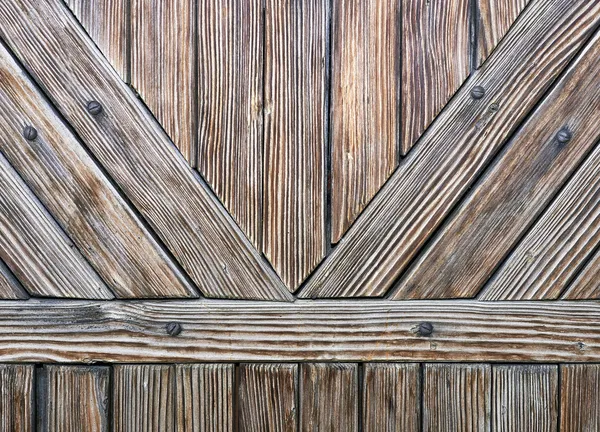 木製のドアの詳細 — Stockfoto