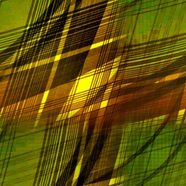 hayali sarımsı-yeşilimsi süsleme.