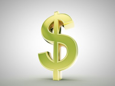 Altın dolar simgesi
