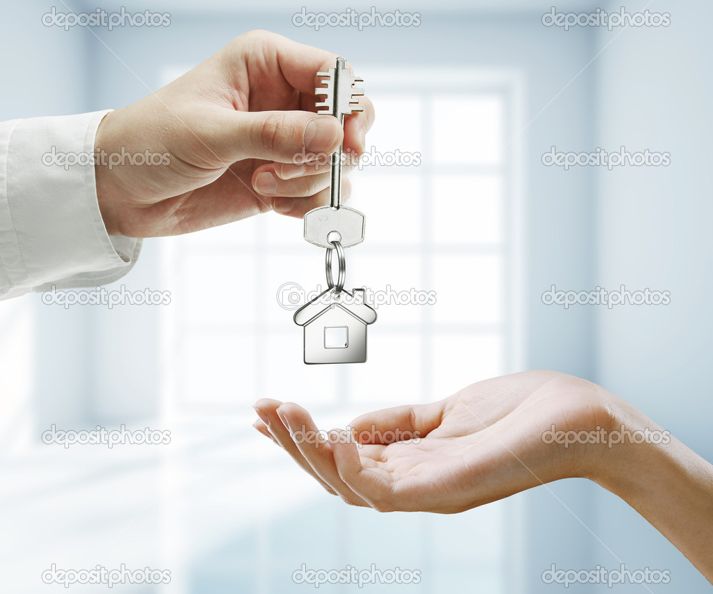 Key with keychain Stock Photo by ©peshkova 12548034