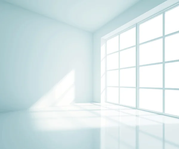 Empty blue room — Stock Photo, Image