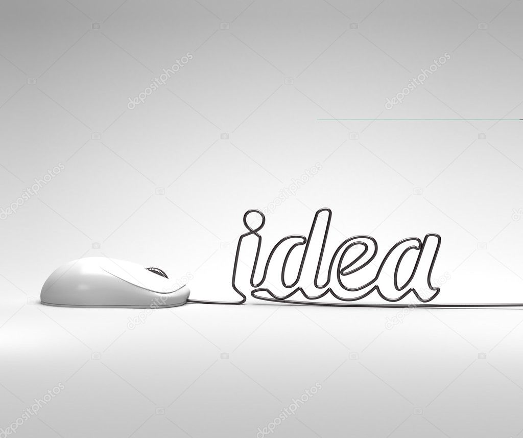 mouse and idea