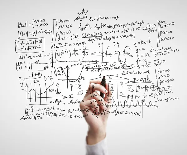 Mathematical formulas — Stock Photo, Image