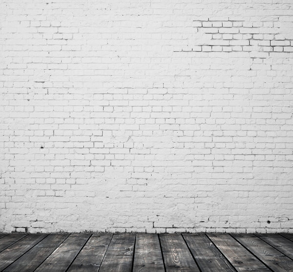 wall and wooden floor